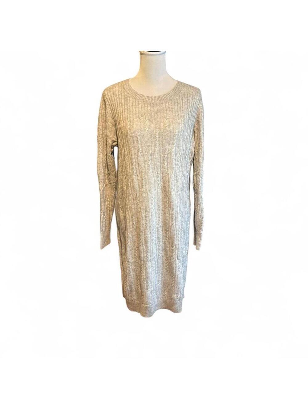 Banana Republic cable knit sweater dress NWOT Size XL #knitwear #coolevenings